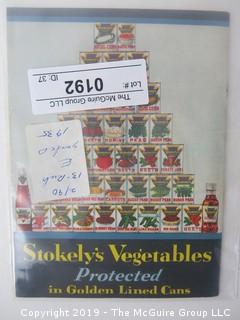 1935; Stokely's 