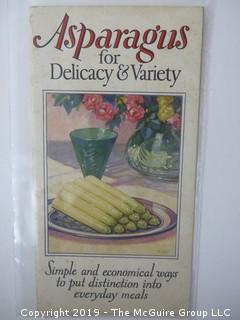 c 1930's;  California Asparagus