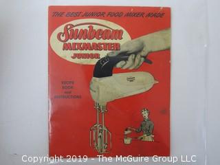 1960's; Sunbeam Junior Mixer