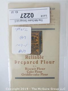 c 1920's; Reliable Flour Co.