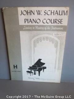 Collection of Sheet music.  See all the photos.