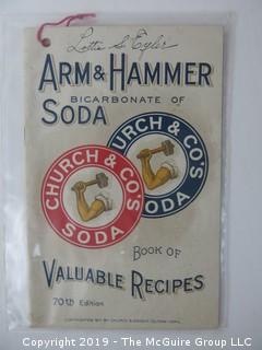 1917; Arm & Hammer Soda