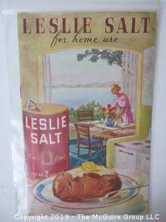 c 1930's; Leslie Salt