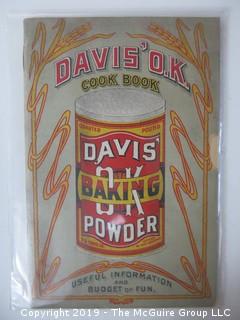 c 1910;  Davis Baking Powder