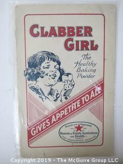 1931; Clabber Girl Baking Powder