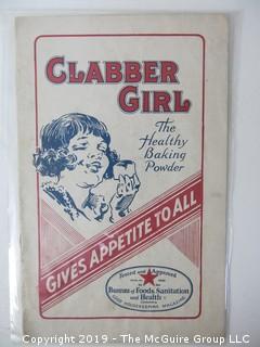 1931; Clabber Girl Baking Powder