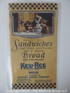 1922; Kew-Bee Bread