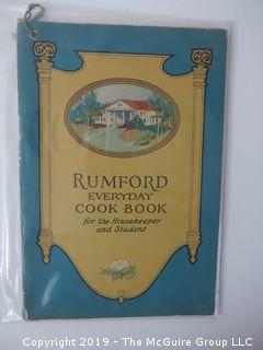 1919; Rumford Baking Powder