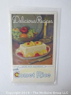 c 1930's; Comet Rice