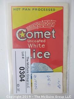 c 1930's; Comet Rice