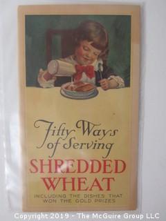 1924; Shredded Wheat 