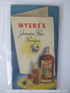 1940; Myer's Rum