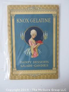 1927; Know Gelatine