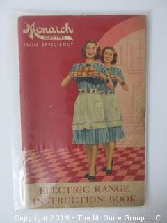 1950's; Monarch Electric Range