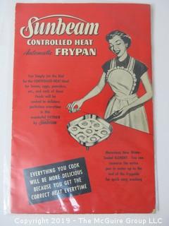 1953 Sunbeam Electric Frypan