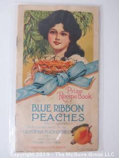 c 1910 Blue Ribbon Peaches