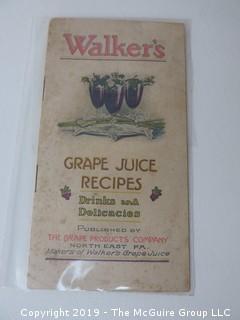 1909 Walkers Grape Juice