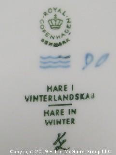 1971 Royal Copenhagen Display Plate; Kai Lange