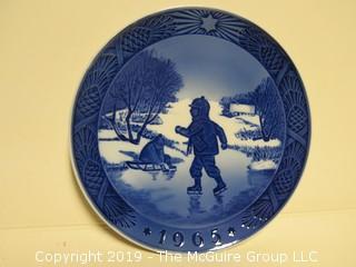 1965 Royal Copenhagen Display Plate; Kai Lange