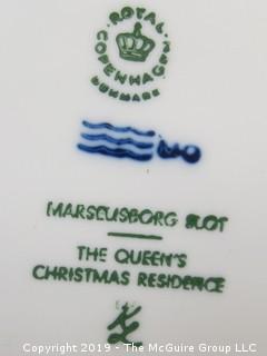 1975 Royal Copenhagen Display Plate; Kai Lange