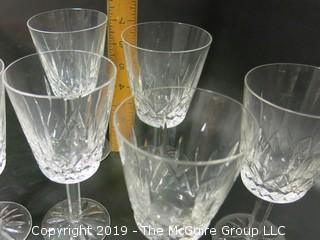 Set of (6) Waterford Stems