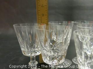 Set of (7) Waterford Stems