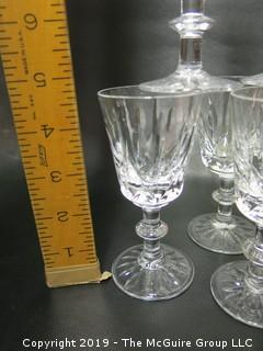 Set of (8) Waterford Stems