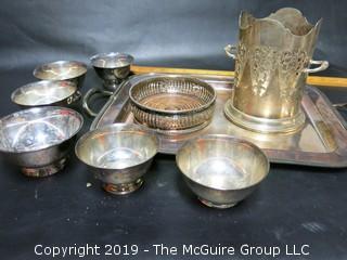 Collection of Silverplated Dinnerwares