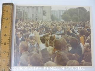 Collection of 8 x 10" photos of President Nixon's visit to Moscow in 1972