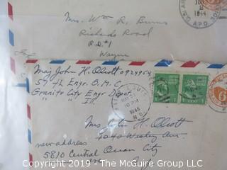 WW II U.S. Soldier Letters 