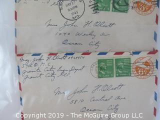 WW II U.S. Soldier Letters 