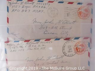 WW II U.S. Soldier Letters 