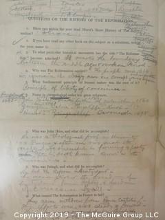 Old Paper: 1880's Chatauqua: Coursework Materials for Correspondence Courses.  See the many photos.  