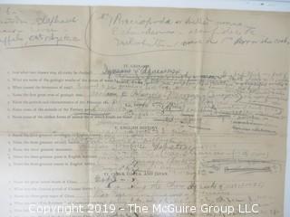 Old Paper: 1880's Chatauqua: Coursework Materials for Correspondence Courses.  See the many photos.  