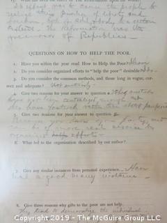 Old Paper: 1880's Chatauqua: Coursework Materials for Correspondence Courses.  See the many photos.  