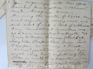 Old Paper: 1880's Chatauqua: Coursework Materials for Correspondence Courses.  See the many photos.  