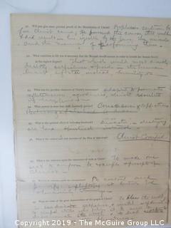 Old Paper: 1880's Chatauqua: Coursework Materials for Correspondence Courses.  See the many photos.  