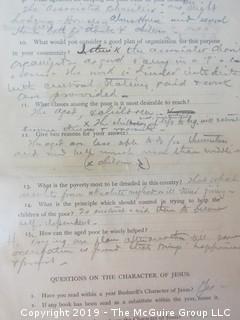 Old Paper: 1880's Chatauqua: Coursework Materials for Correspondence Courses.  See the many photos.  