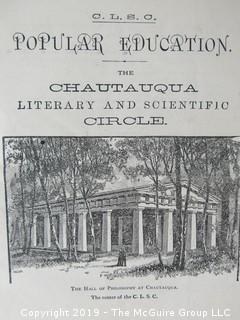 Old Paper: 1880's Chatauqua: Coursework Materials for Correspondence Courses.  See the many photos.  