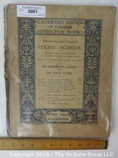 Book Title: "Piano Book"