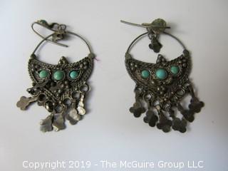 Ladies sterling earrings