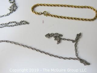 (2) costume necklaces