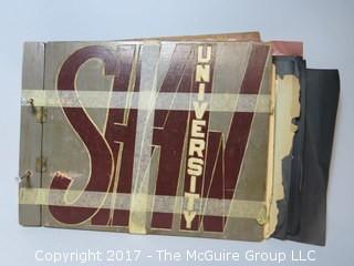 1940's Shaw University scrapbook