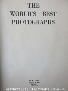 Book Title: "The World's Best Photographs, 1940"; 