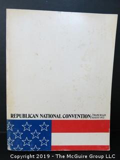 The Official Program of The Republican National Convention, Miami, 1972