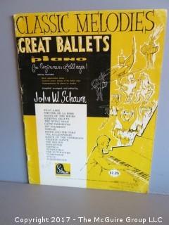 Collection of Sheet music.  See all the photos.