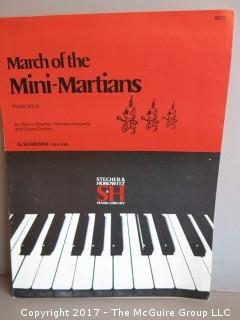 Collection of Sheet music.  See all the photos.