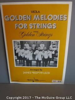 Collection of Sheet music.  See all the photos.