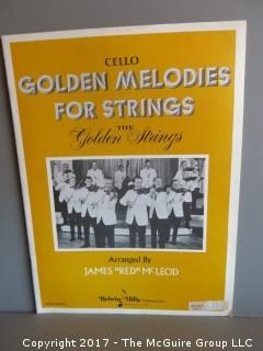 Collection of Sheet music.  See all the photos.