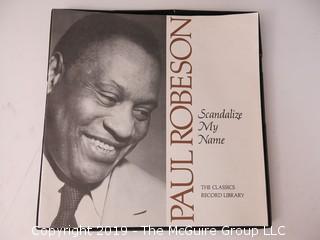 Vinyl Record Set: Paul Robeson - Scandalize My Name; 1976 